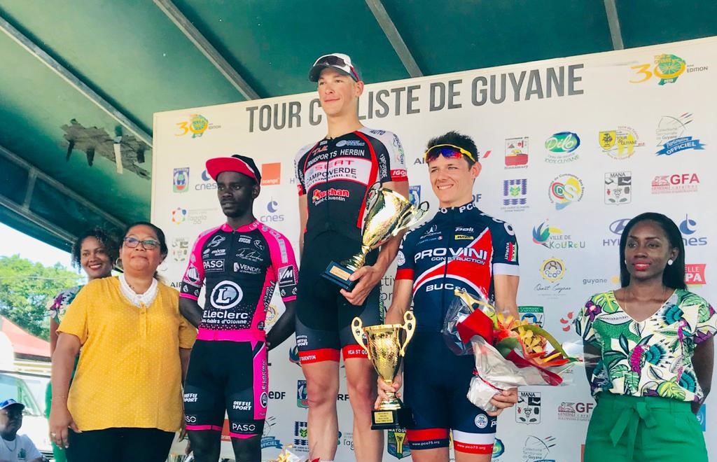 Tour de Guyane Quentin Bernard remporte la 7ème étape